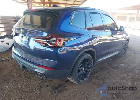 2024 BMW X3 xDrive30I from USA, damaged, VIN WBX57DP05RN256412